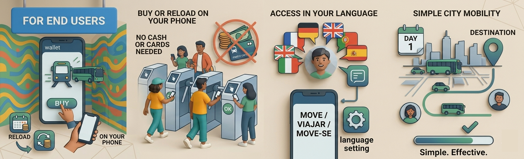 For end users visual left section
